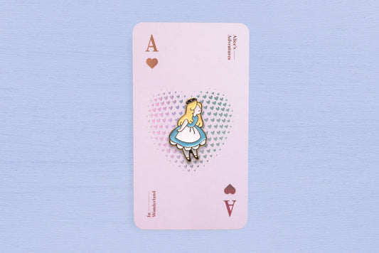 [Alice's Adventures in Wonderland] Enamel Pin - Alice