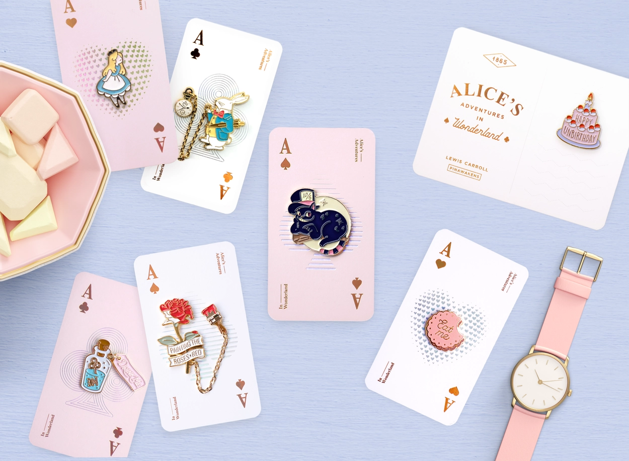 [Alice's Adventures in Wonderland] Enamel Pin - Alice