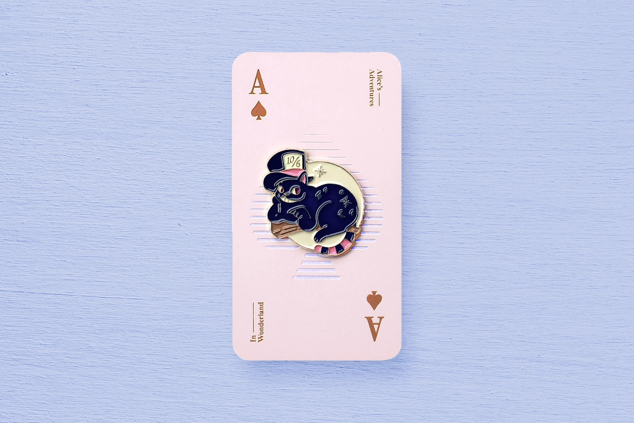 [Alice's Adventures in Wonderland] Enamel Pin - Cheshire Cat
