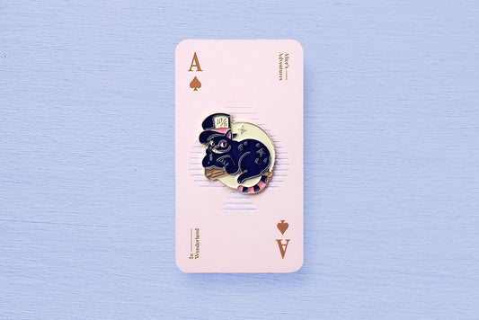 [Alice's Adventures in Wonderland] Enamel Pin - Cheshire Cat