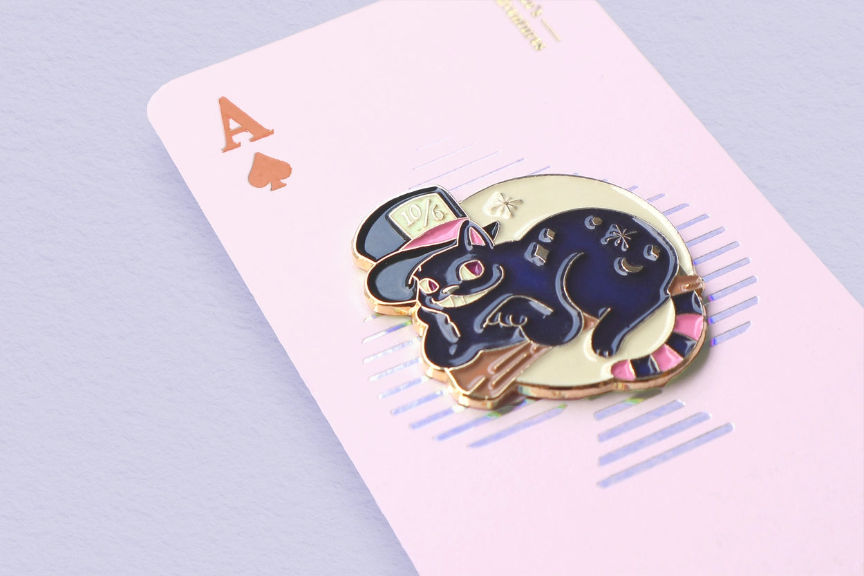 [Alice's Adventures in Wonderland] Enamel Pin - Cheshire Cat
