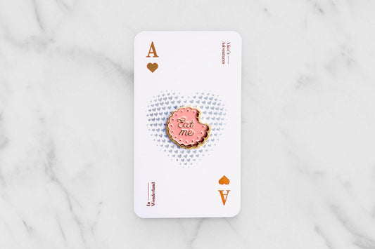 [Alice's Adventures in Wonderland] Enamel Pin - Eat Me