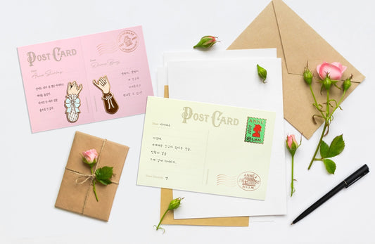 [Anne of Green Gables] Enamel Pin Card - Stamp, Promise