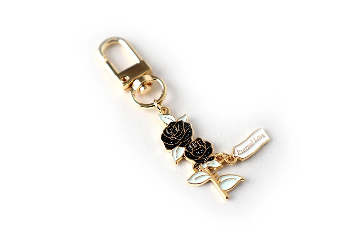 [Flower Language Collection] Keychain - Rose Series