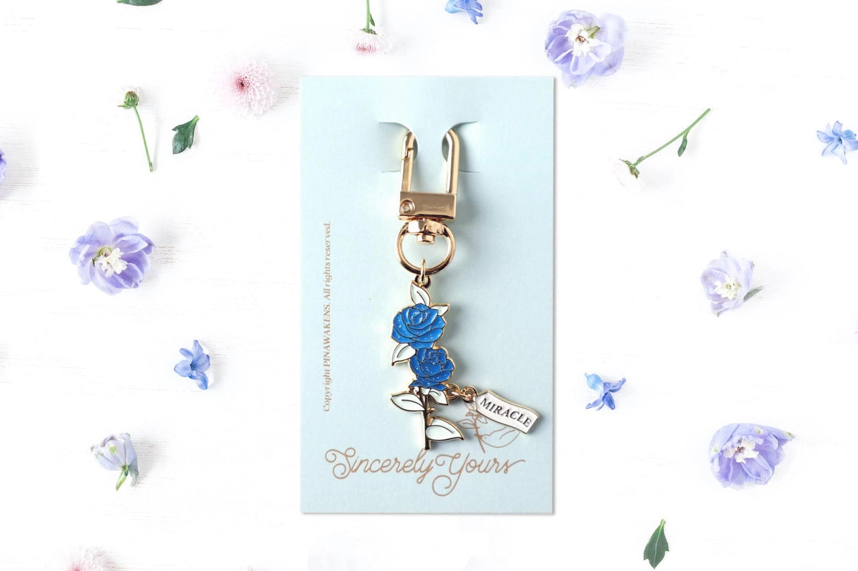 [Flower Language Collection] Keychain - Rose Series