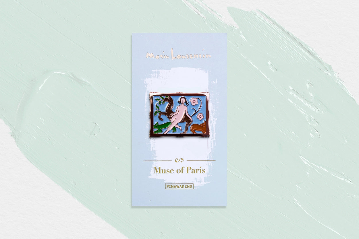 [Tiny Masterpiece] Marie Laurencin - Diane Hunting Enamel Pin