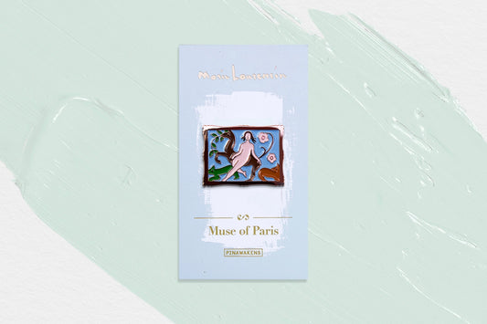 [Tiny Masterpiece] Marie Laurencin - Diane Hunting Enamel Pin