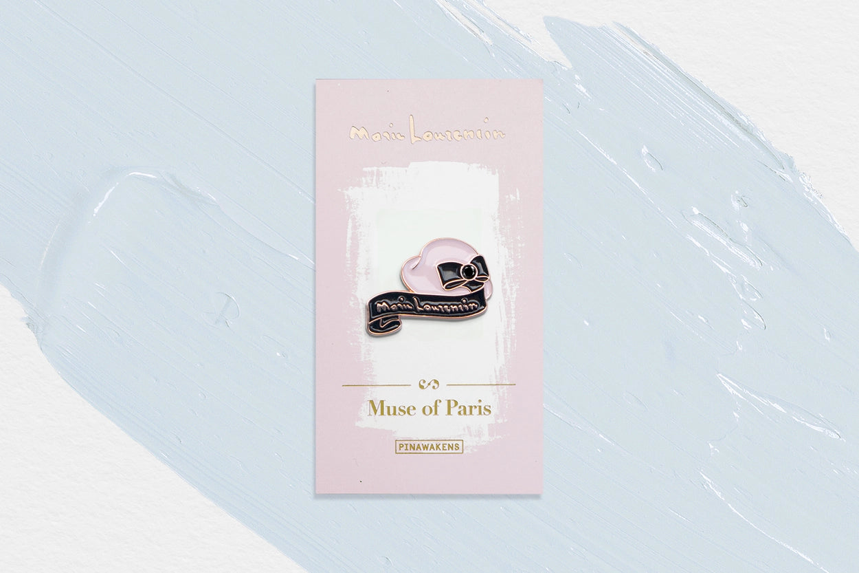 [Tiny Masterpiece] Marie Laurencin - Hat Enamel Pin