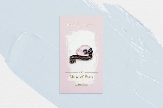 [Tiny Masterpiece] Marie Laurencin - Hat Enamel Pin