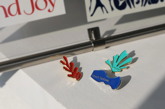 [Tiny Masterpiece] Enamel Pins - Matisse-Inspired